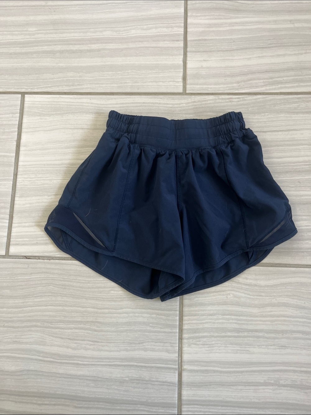 Lululemon Navy Athletic shorts